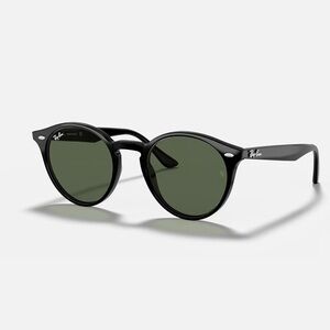 Ray-Ban Black and Green Sunglasses